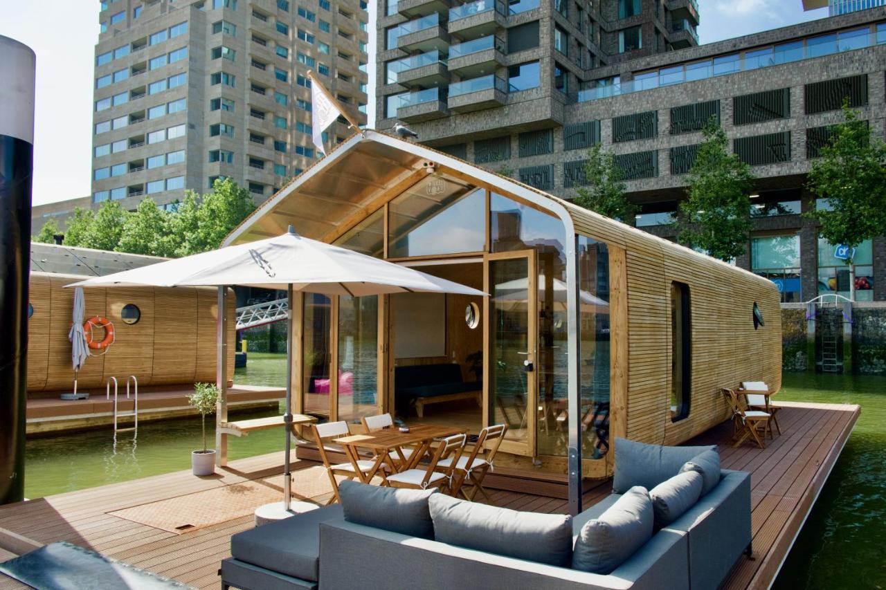 Villa Wikkelboats At Floating Rotterdam Rijnhaven Exterior foto