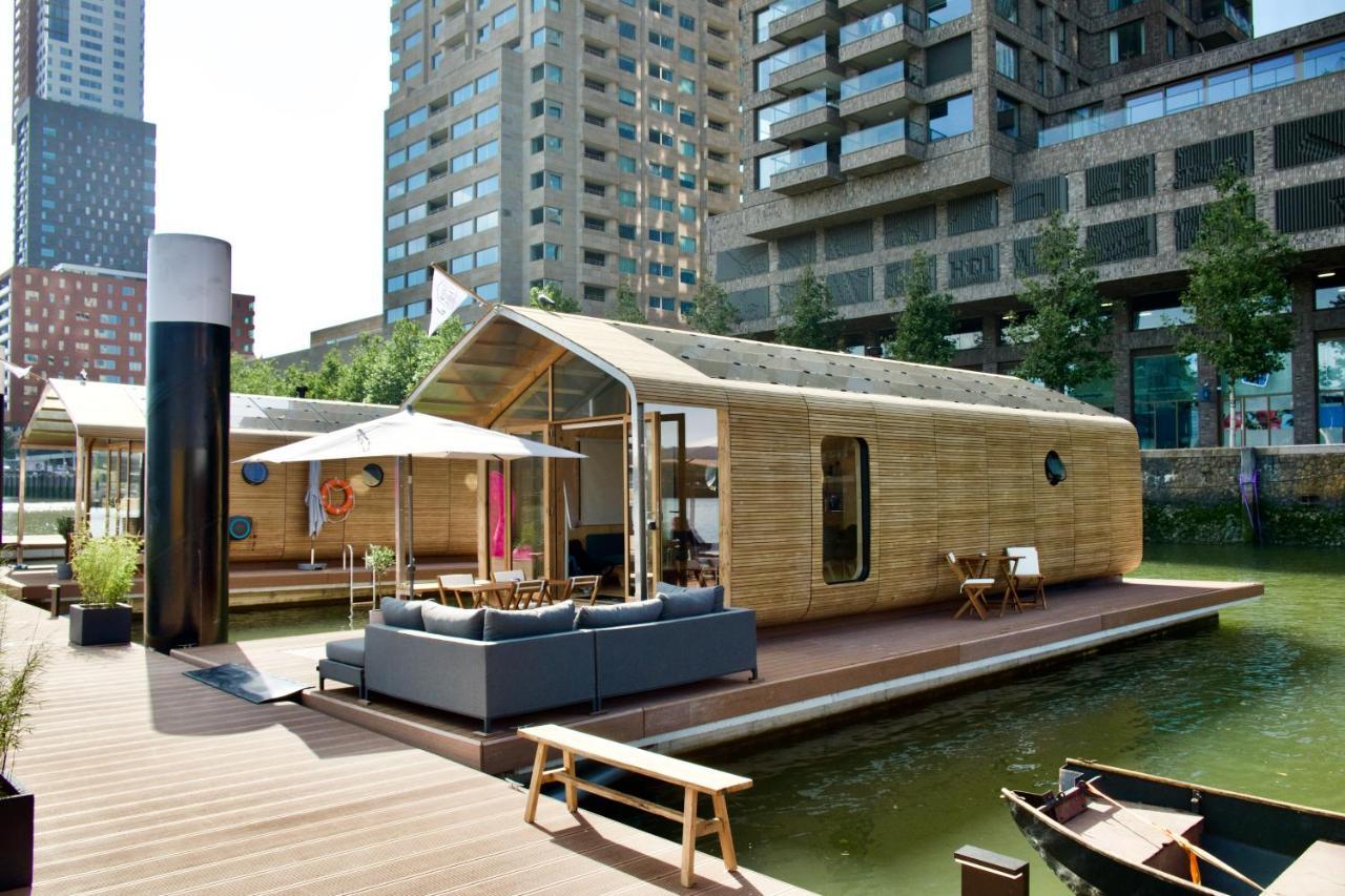 Villa Wikkelboats At Floating Rotterdam Rijnhaven Exterior foto