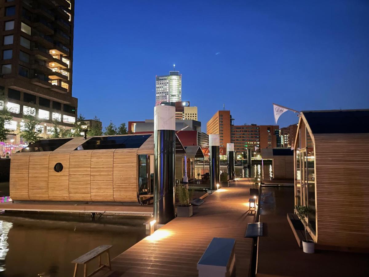 Villa Wikkelboats At Floating Rotterdam Rijnhaven Exterior foto