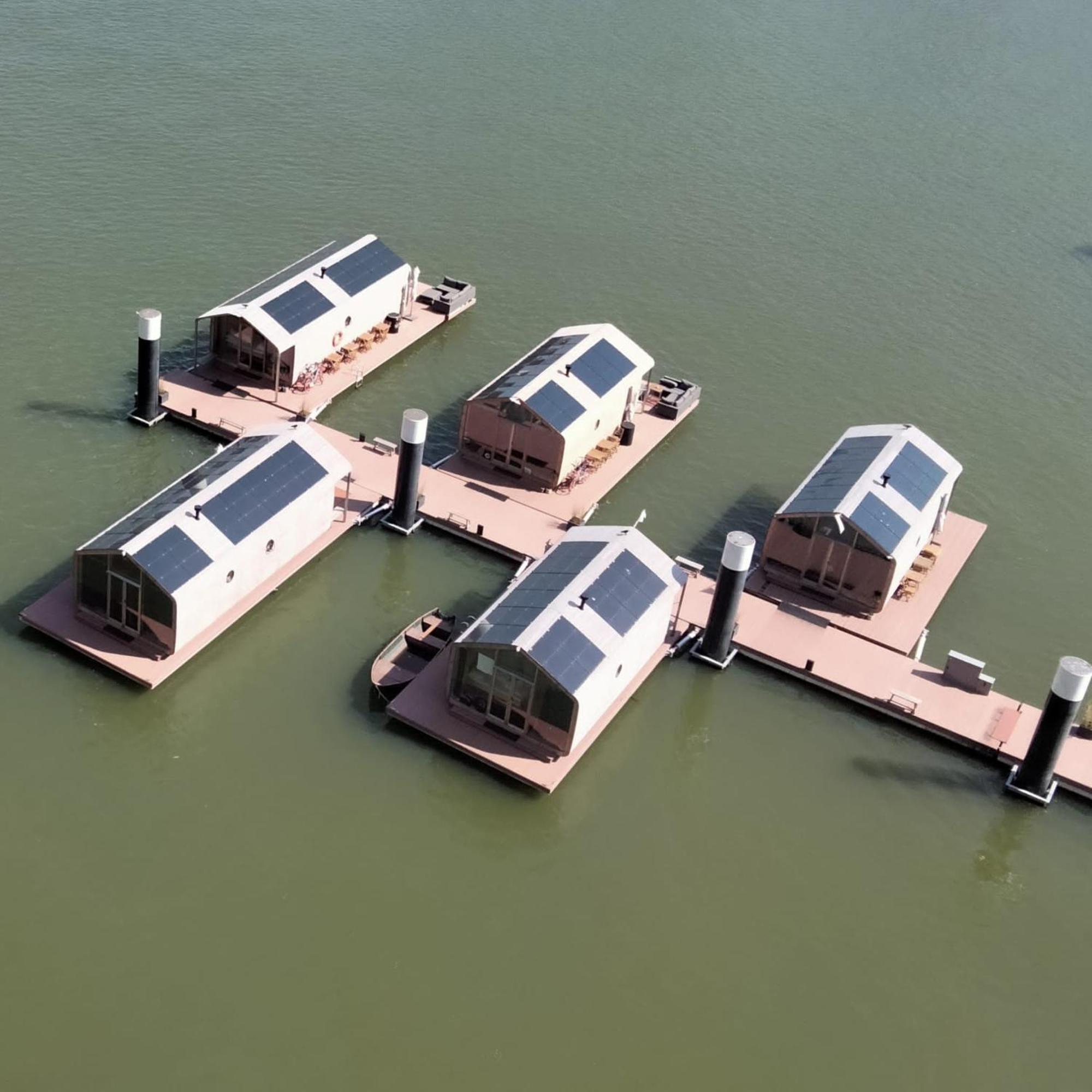 Villa Wikkelboats At Floating Rotterdam Rijnhaven Exterior foto